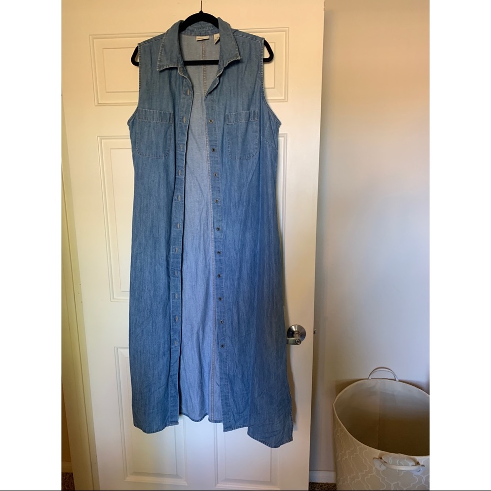 Jean dress/ cover up